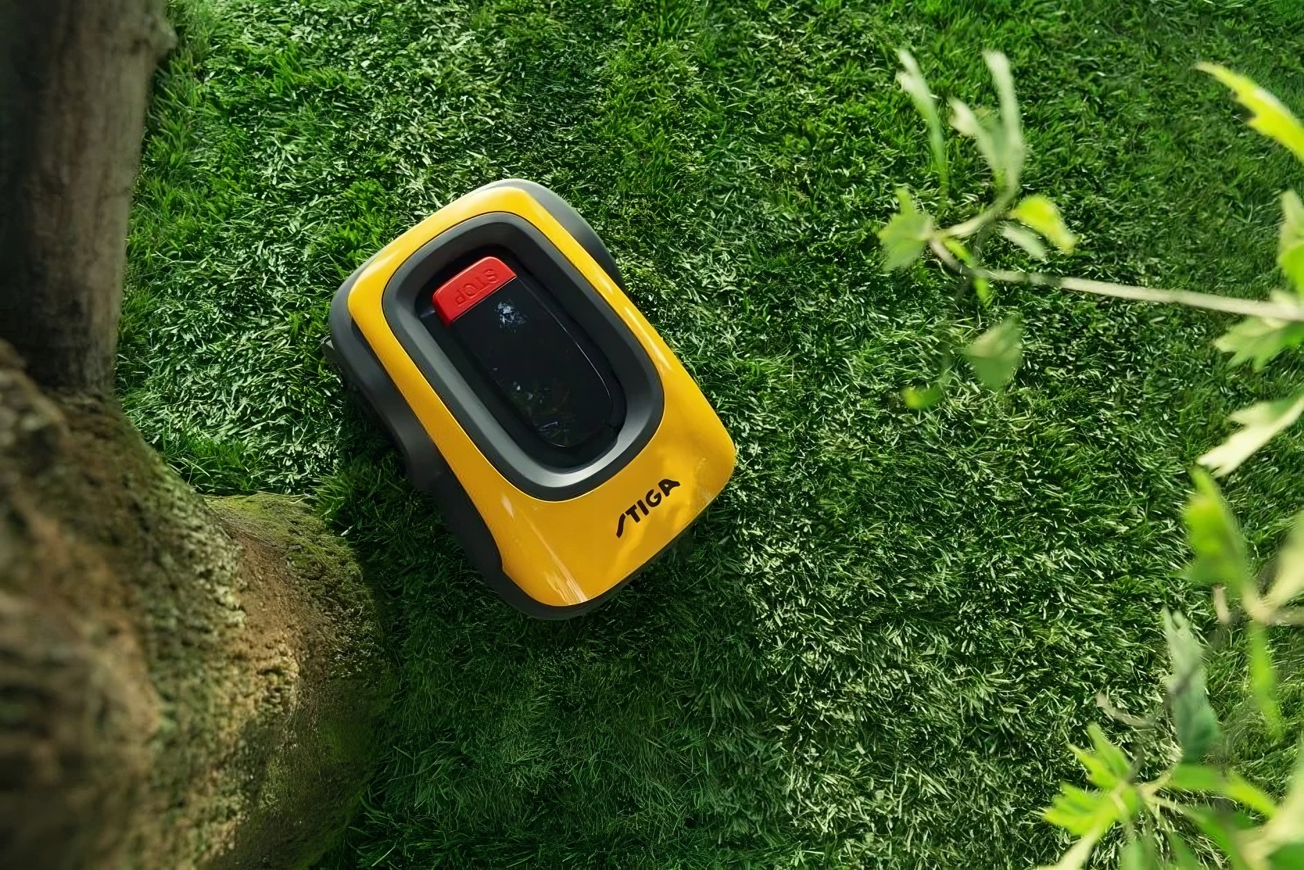 STIGA A 1500m2 kabelfri robotgräsklippare