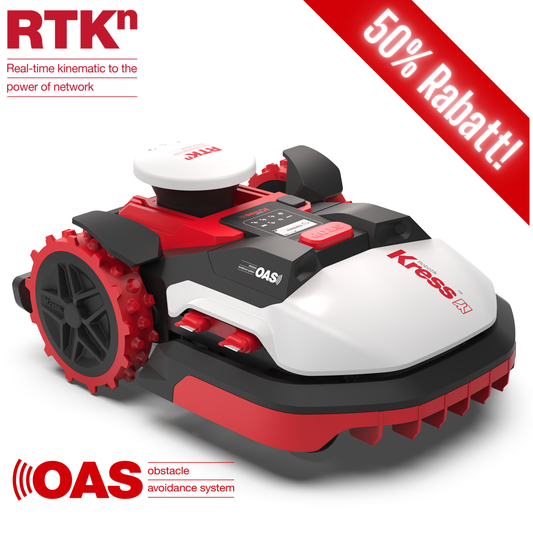Kress KR160E.A RTKⁿ 600 m² robotgräsklippare med OAS