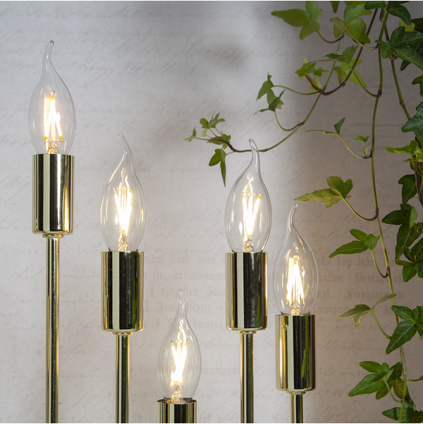 LED-Lampa E14 C35 Clear