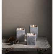 LED Blockljus Flamme Cem