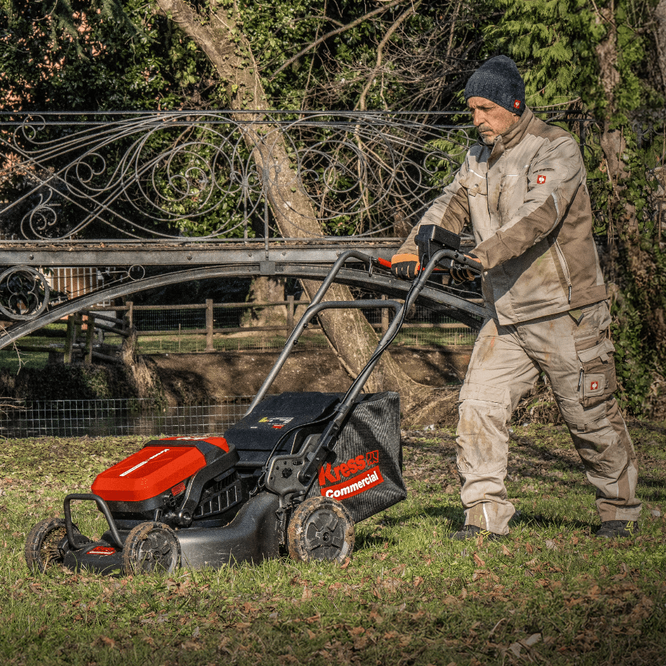 Kress Commercial 60 V 47 cm gräsklippare med drivning KC720.9