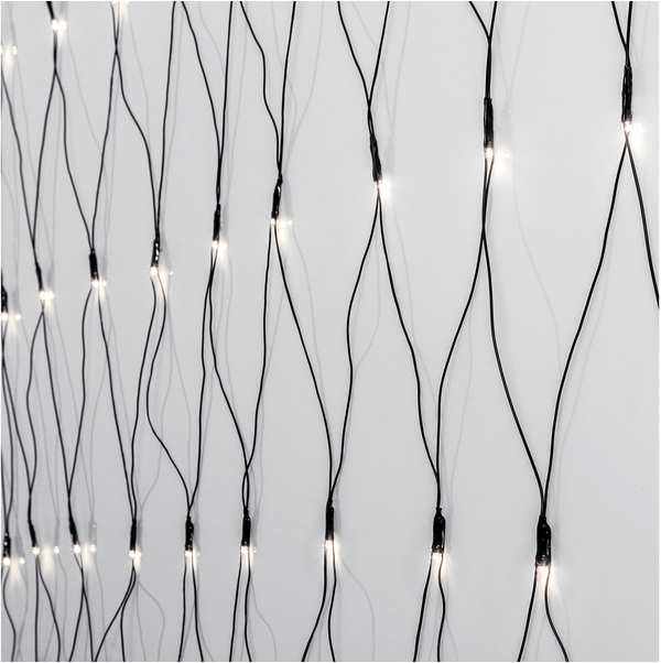 Ljusnät Crispy Ice White