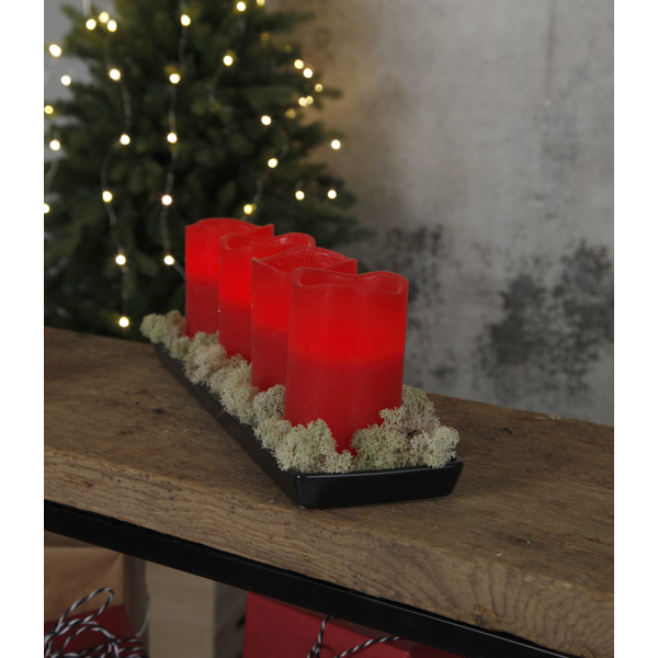 LED Blockljus 4-pack May