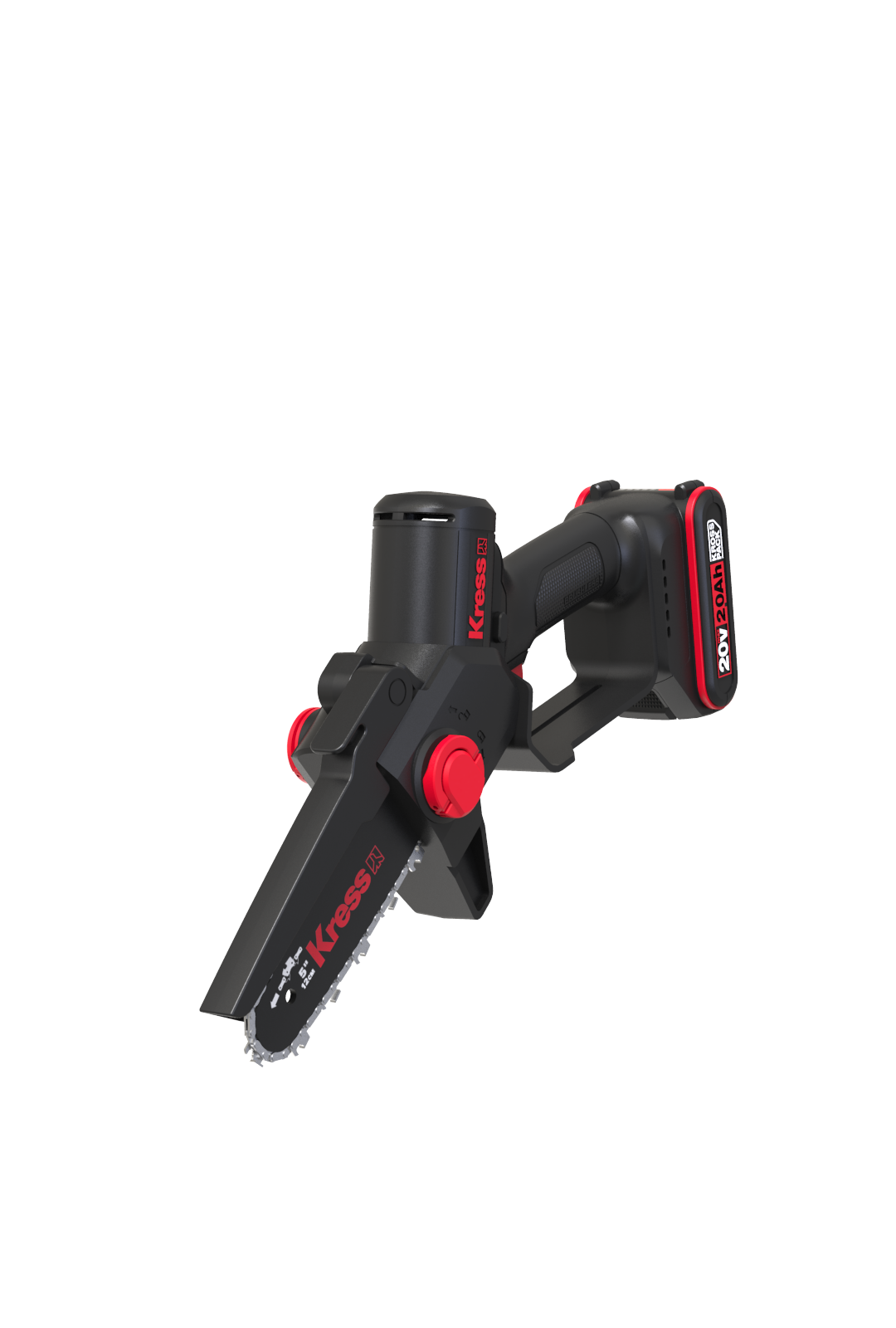 Kress 20 V 12 cm borstlös enhandsmotorsåg KG343E.9