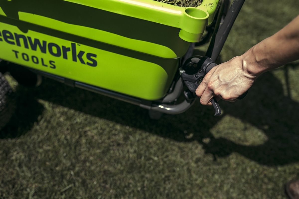 Greenworks Självkörande skottkärra G40GC, 40V, utan batteri och laddare