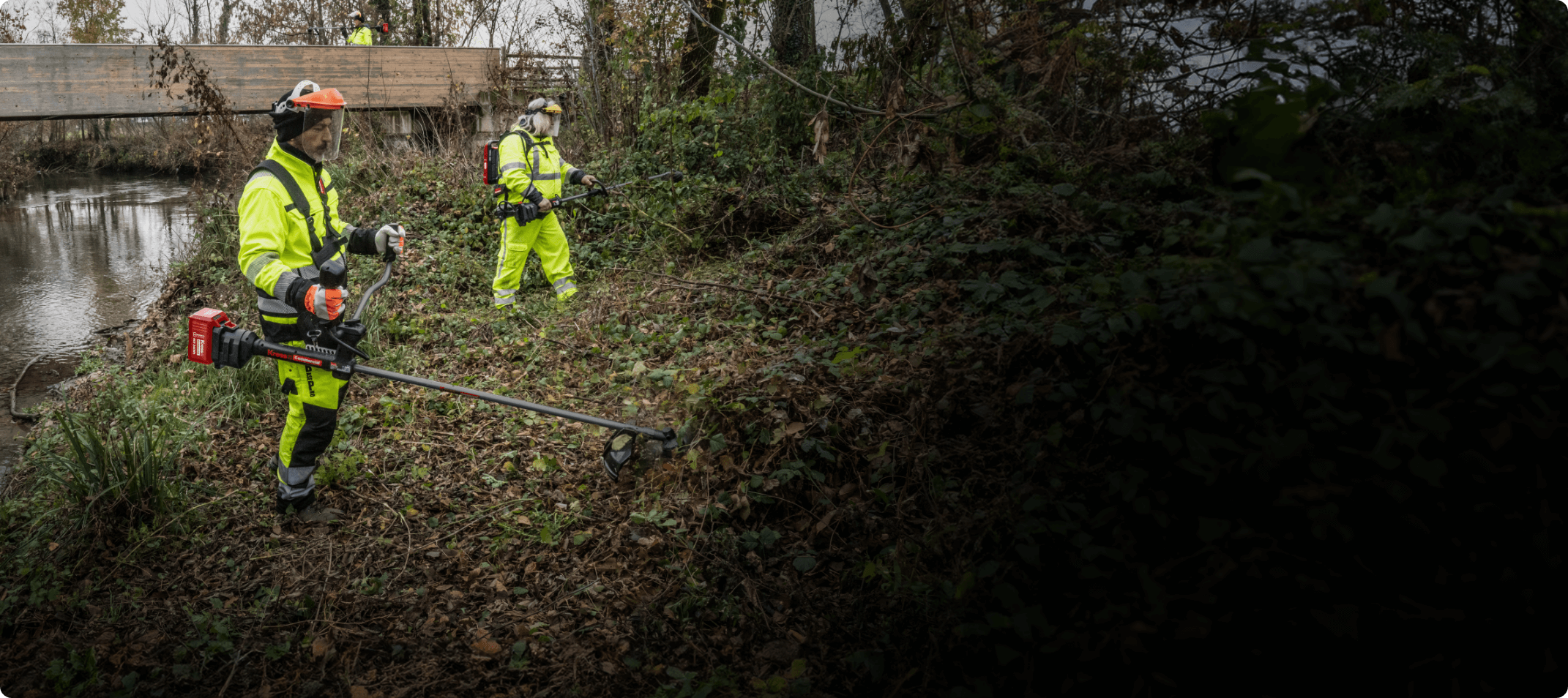 Kress Commercial 60 V 42 cm röjsåg med frontmotor KC111.9