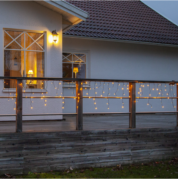 Istappsslinga Golden Warm White 12 meter