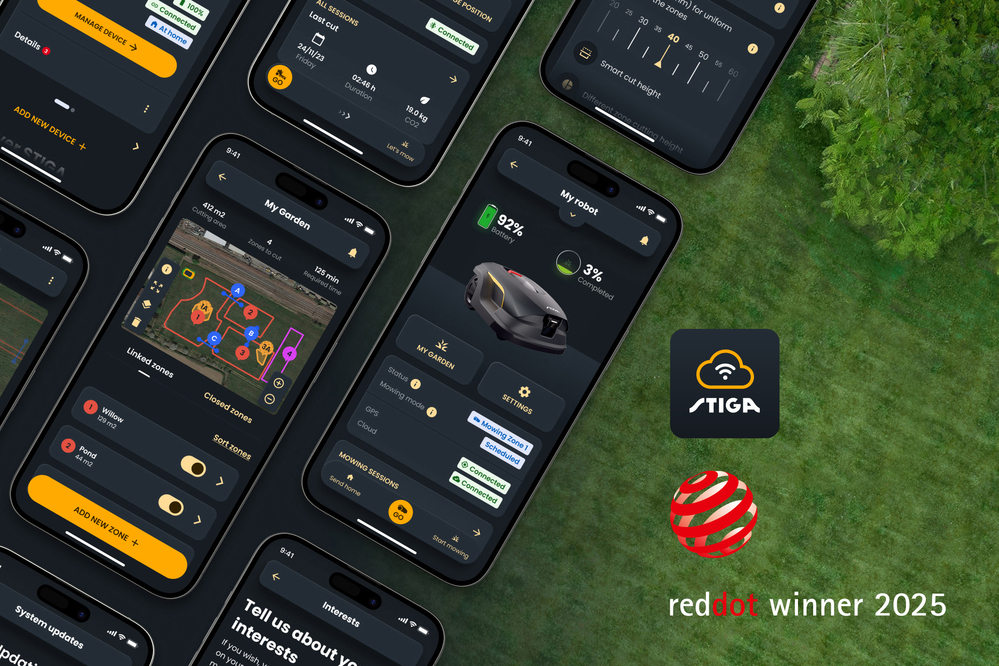 Kabelfri Robotgräsklippare Stiga A 50V 5000m2